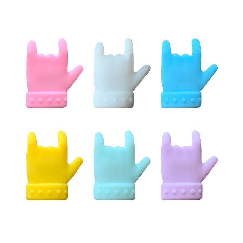 Silicone Finger Wine Glass Marker Creative Glass Goblet Recognizer Distinguishing Sign Recognizer