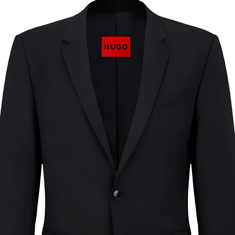 HUGO BOSS Business Suit Men's Black 50446541-001