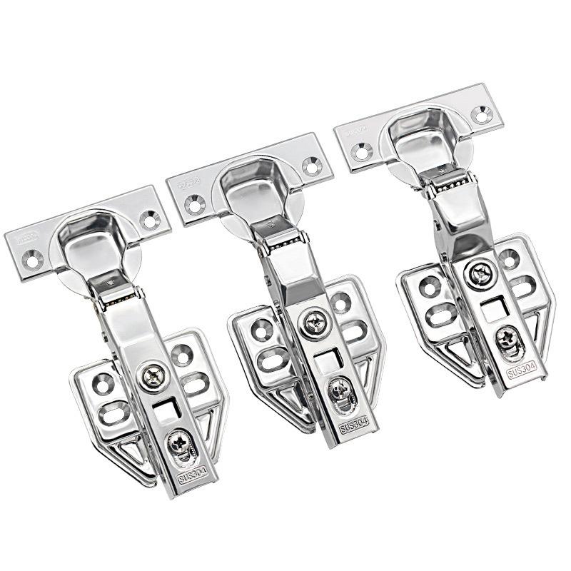 1PC Outdoor Special Stainless Steel Damping Hydraulic Buffer Hinge Cabinet Wardrobe Buffer Mute Hardware for Furniture