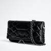 French ZV bag new cross-border foreign trade diamond-encrusted wing chain bag women's crossbody simple casual trend bag
