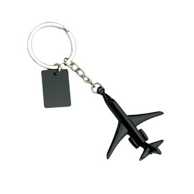 Creative Keychain Aviation Themed Design Lightweight Alloy Metal Perfect Gift For Travel Enthusiasts
