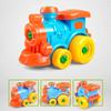 Children DIY Disassembling Plane Car Building Blocks Model Tool with Screwdriver Assembled