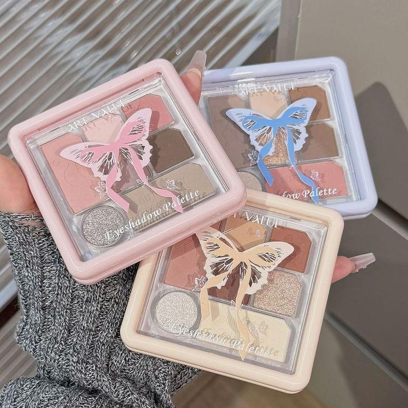Art Value - Butterfly Pact Series Multi-Purpose Eyeshadow Palette - 3 Types