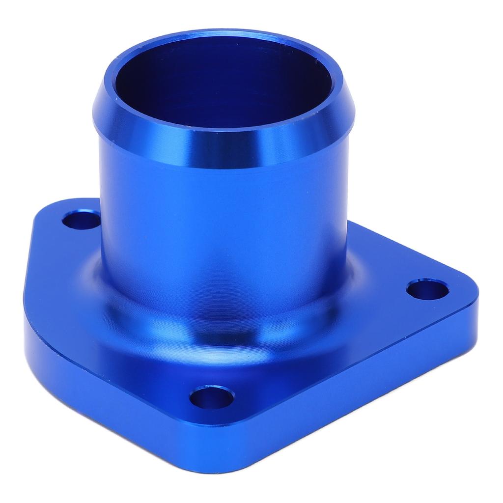 6061 T6 Aluminum Alloy Thermostat Housing Blue Car Accessories Replacement for Ford Powerstroke 7.3L 1999‑2003