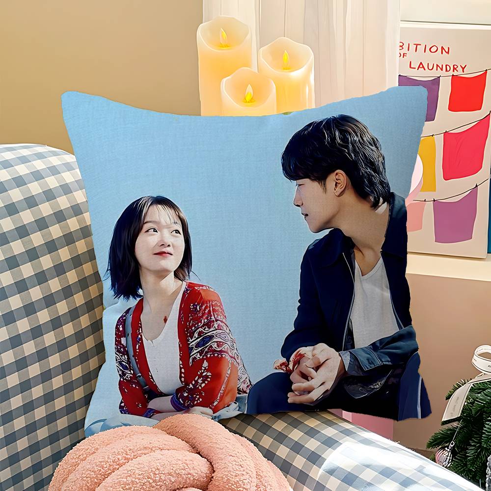 Beliebte koreanische Dramen Mr Office Kissenbezug Autokissenbezug 45X45CM Lendenkissenbezug Sofakissenbezug