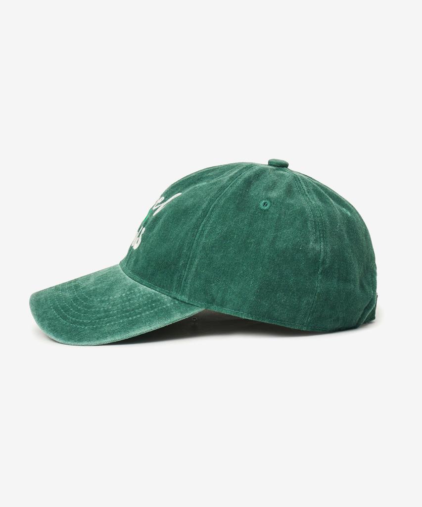 VTWO Rebel Snoopy Stone Washed Ball Cap (Green)