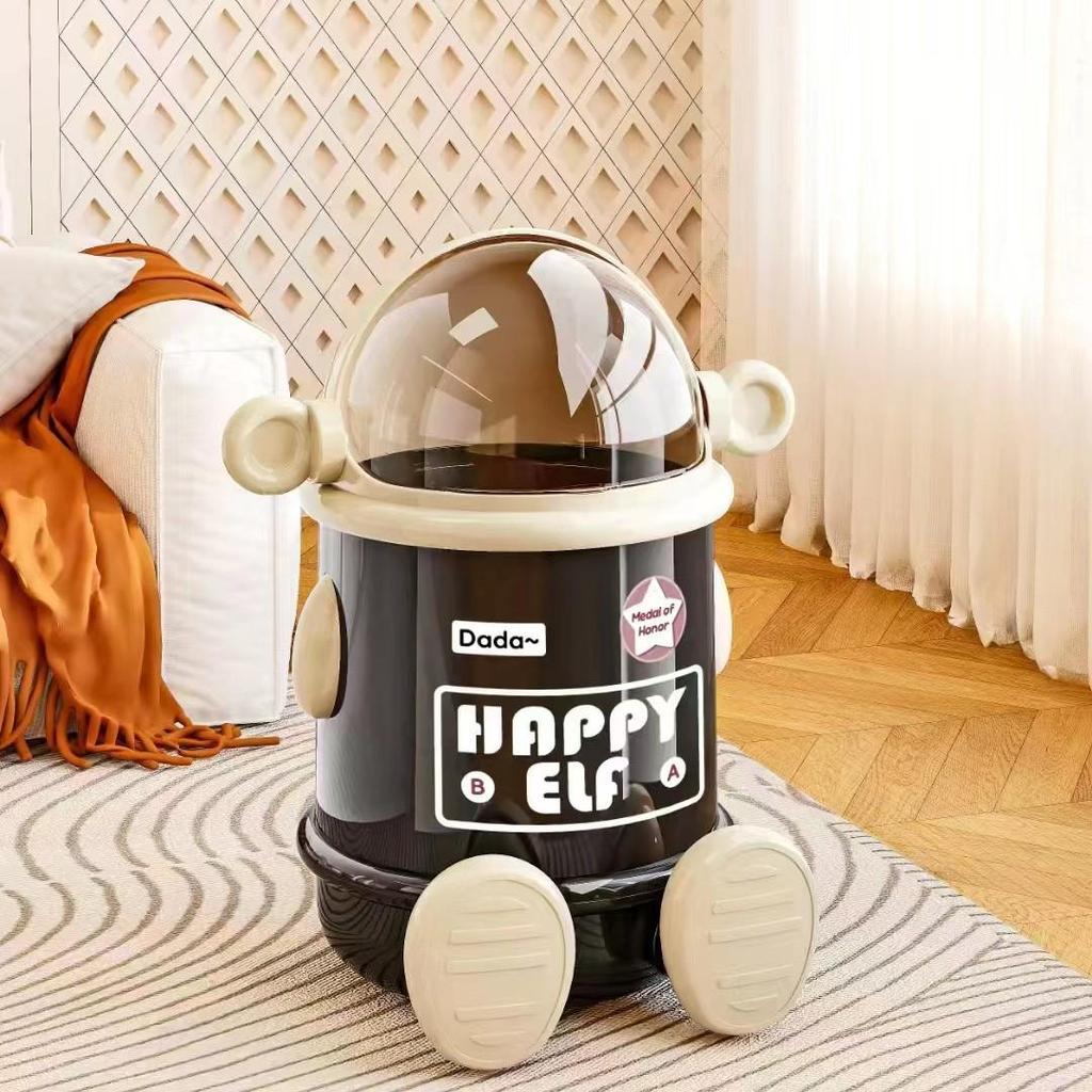 Elegant Large-Capacity Trash Can with Foot Pedal & Lid for Home Use: Kitchen, Living Room, Bedroom, Bathroom, Toilet. Plastic Bin & Paper Basket.