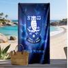 Sheffield Wednesday FC Kişiselleştirilmiş Baskılı Plaj Havlusu Futbol Logosu Destek Özel İsim Metni Emici Havlu Spor Seyahat Özel Hediye İçin