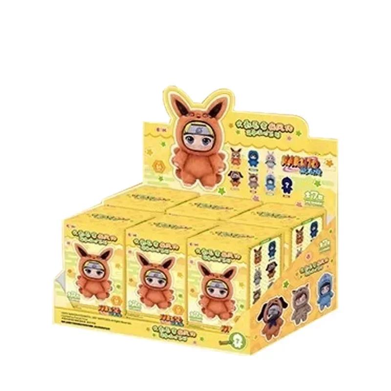 New TOPTOY Eaki Naruto Cute Beast Party-Naruto Sasuke Blind Box& Figure Keychain Charm Ornament Toy Christmas Gift