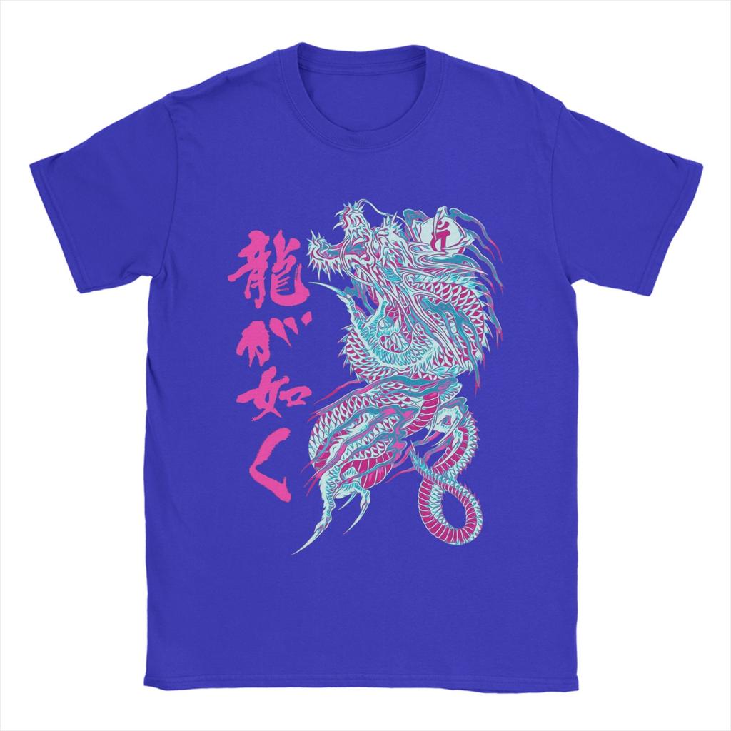 Yakuza T Shirt Mens  100 Cotton Funny TShirts Round Collar  Tee Shirt Short Sleeve Clothing Unique