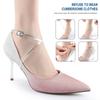 Women Heels Shoes Clear Bands Prevent Heel Drop Invisible Design for Outdoor Shopping And Party Events