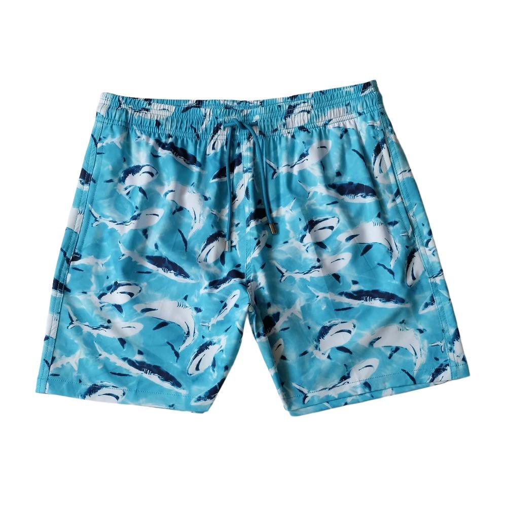 Costume da Bagno da Uomo Brand Tartaruga Shorts da Nuoto Estivi Asciugatura Rapida Pantaloncini da Spiaggia Con Tasche Laterali e Fodera in Rete Costumi da Bagno