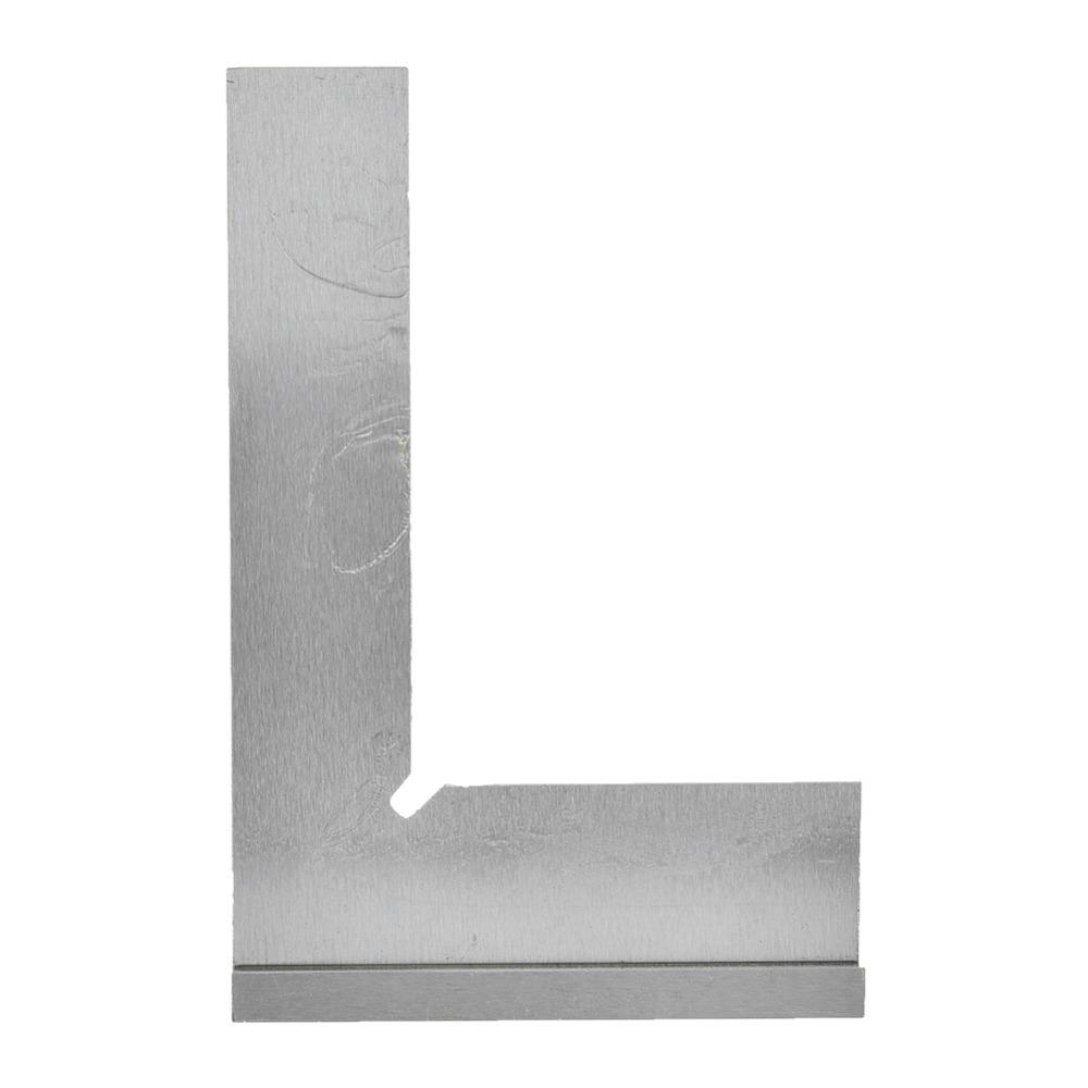 High Accuracy Angle Ruler Carbon Steel Machinist Square Ergonomic Engineer Square  Measurement Work 150X100MM