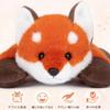 Homehalo Fox Plush Pillow Cozy Cuddle Pillow Birthday Christmas Present - Small, Cute, Fluffy, Weighty, Comfortable, - Fun, Gift, Celebration, (30cm)