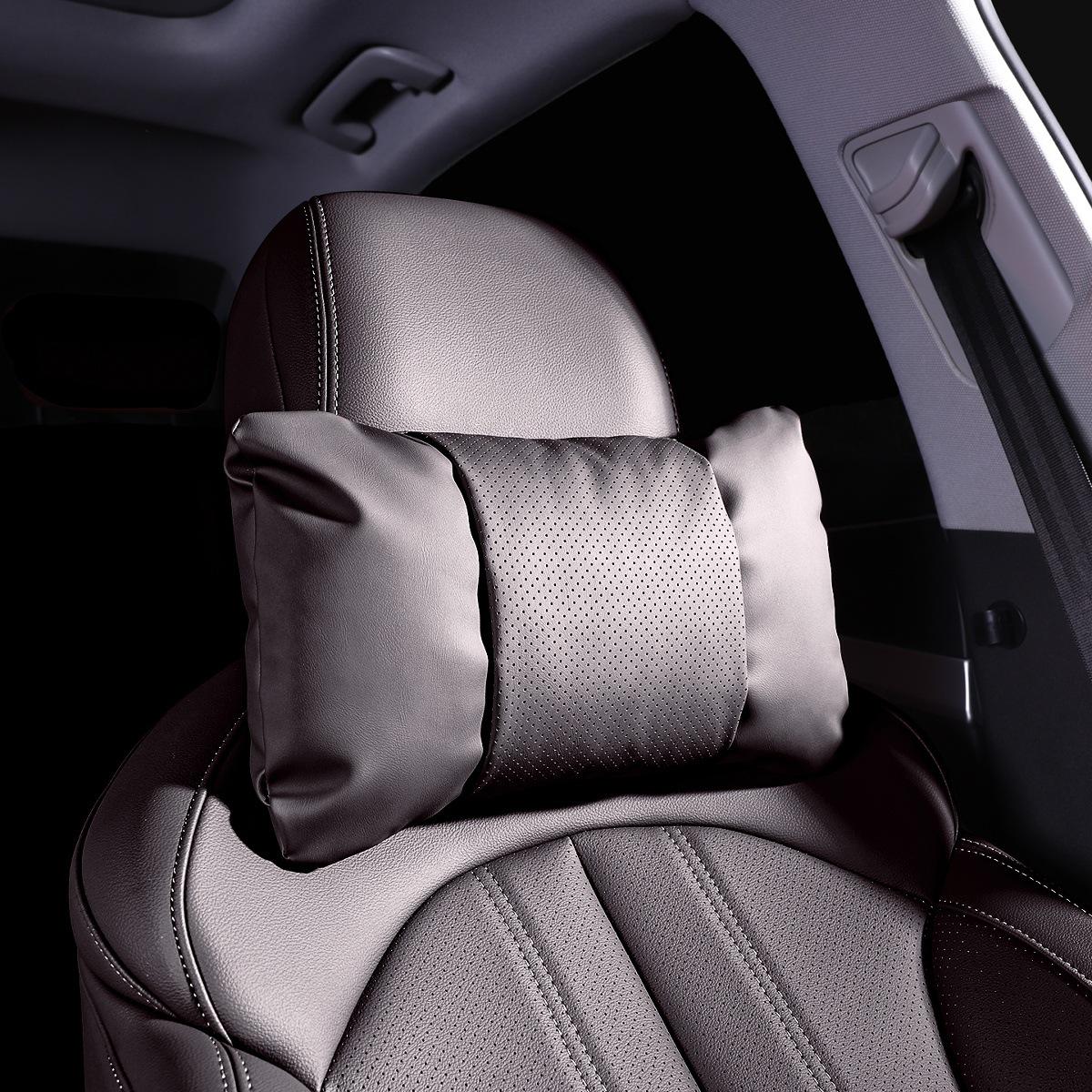 

Designed for Nissan N7 headrests and the 14th gen Sylphy, Teana, X-Trail, Qashqai, and Sunny, this cushion offers lumbar support and neck protection.