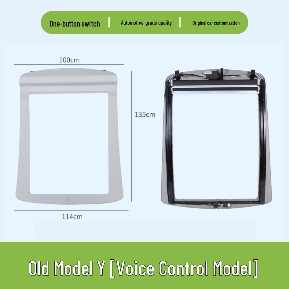 Tesla Model Y Sunshade Skylight Heat Insulation Roof Accessory