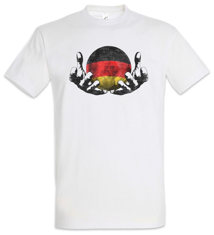 Germany Football Magic Ball Men's T-Shirt German Germany Flag German