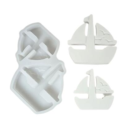 Sailing Boats Candle Molds Castings Molds Epoxy Resin Molds Boats Shape Silicone Moulds Plasters Molds Ornament Molds