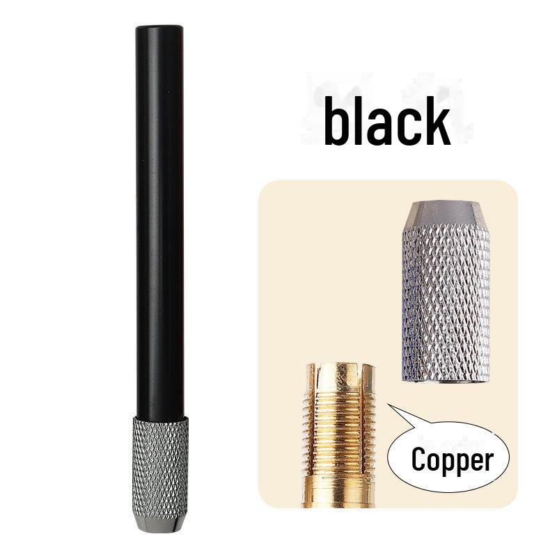 Dobbelt-hodet metall- og treblyantforlenger