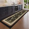 Kitchen Floor Mat Bedroom Living Room Long Bedside Hallway Hallway Soft Washable Carpet Non-slip Bathroom Entrance Doormat Tapis