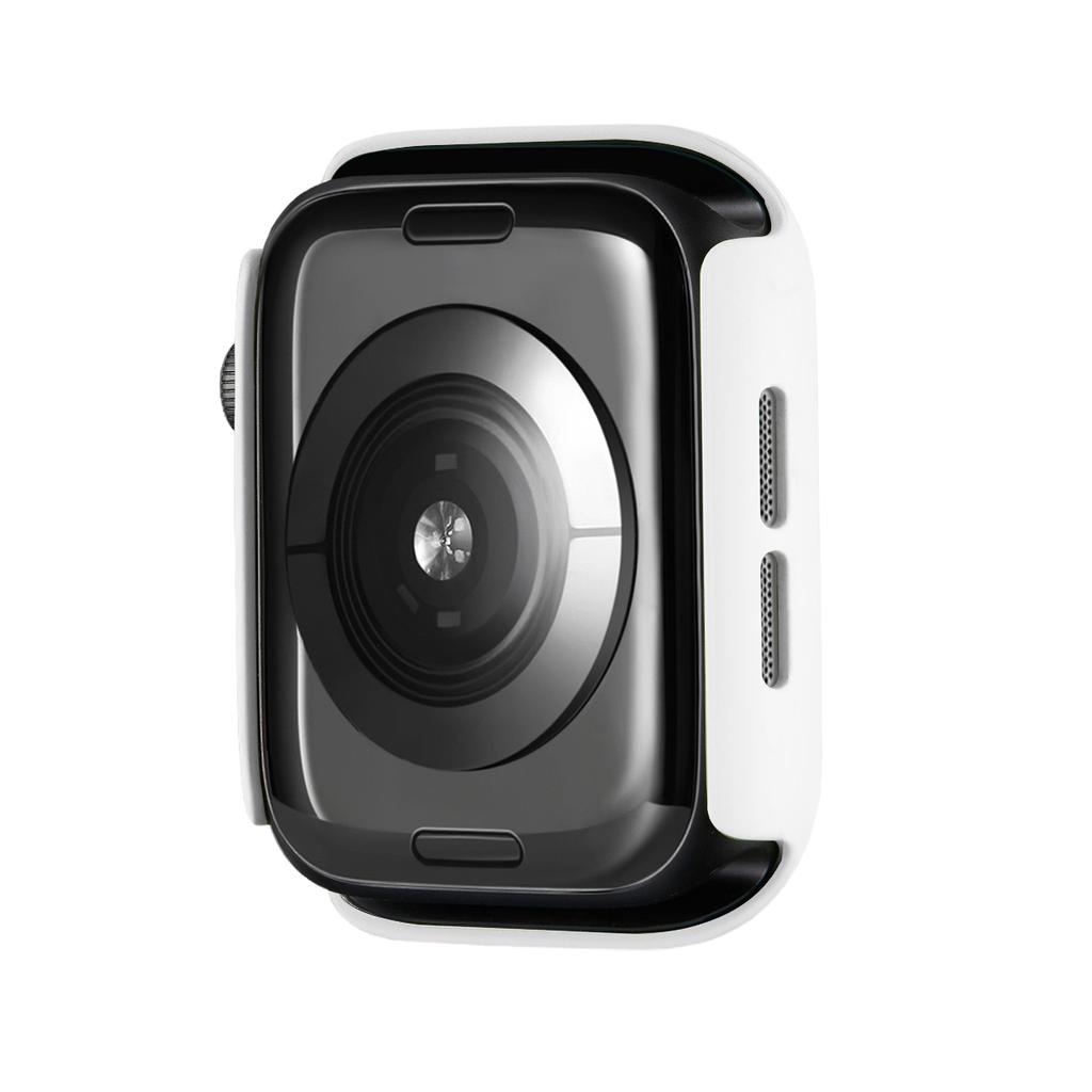 For Apple Watch Series 11/10 42mm Case Rubberized Hard PC Half Cover Watch Frame