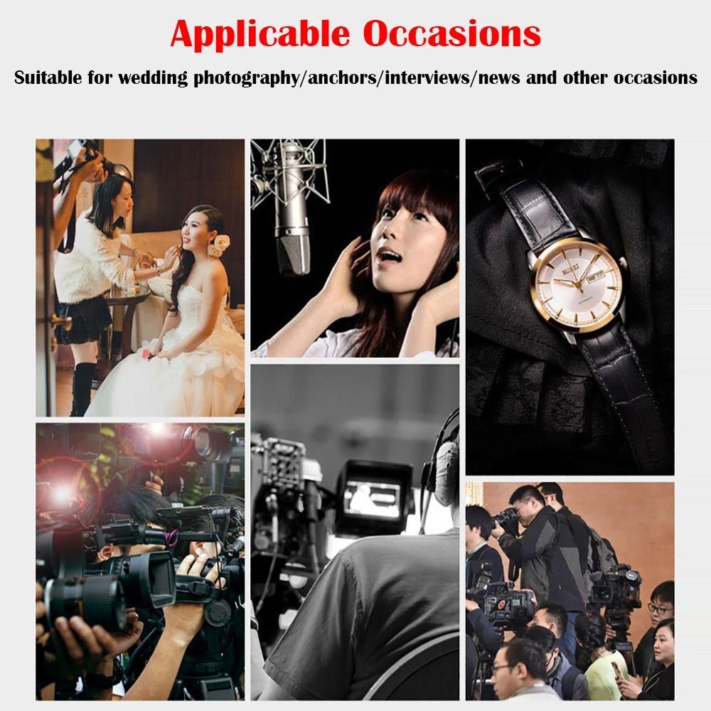6500K Fill-in Light USB Charging Photography Lamp for Canon/Nikon/Sony Live Broadcast