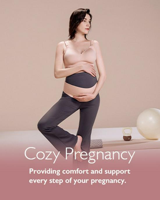 Reggiseno da allattamento senza cuciture Momcozy YN21 - Super confortevole e forma naturale Abbigliamento da notte per la maternità
