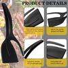 Dual-Function Nylon Steak Spatula and Clip Ideal for Frying Food Handling Egg Cooking Grilled Bread and Effortless Flipping
