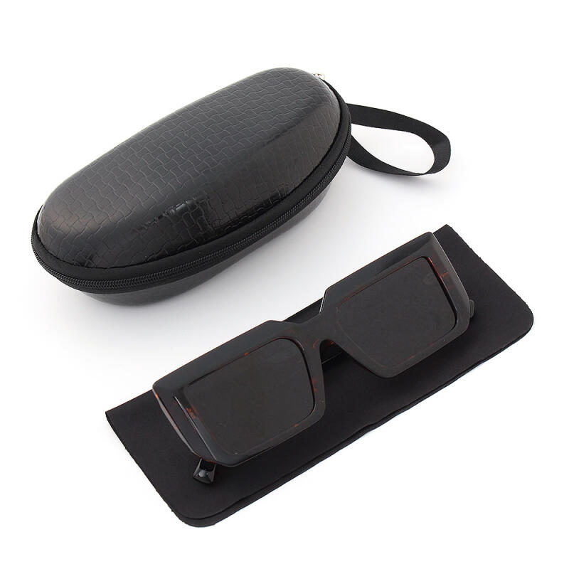 

Luxe Edge Square Sunglasses (Hopi) (Unisex)