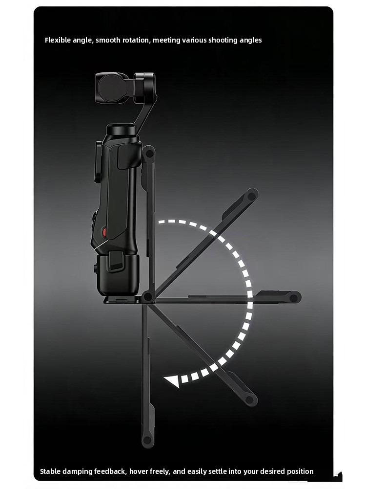 Magnetischer Schnellwechsel-Stativ für DJI 360 II Pocket 4P/4/3 Insta360 Luna Ultra X6 X5 Faltbarer Selfie-Stick Griff-Stativ Gopro