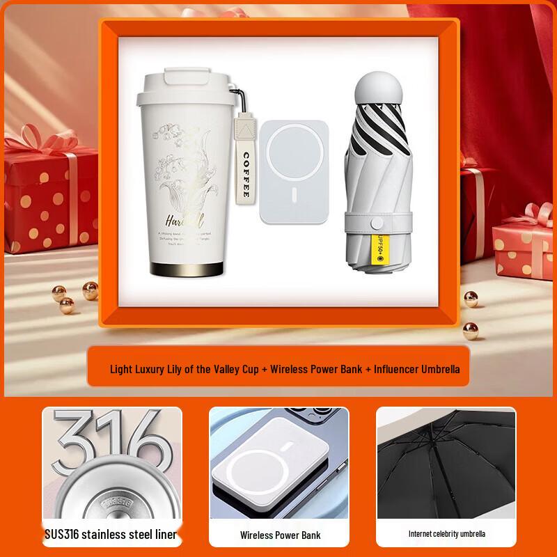 Premium White Business Gift Set