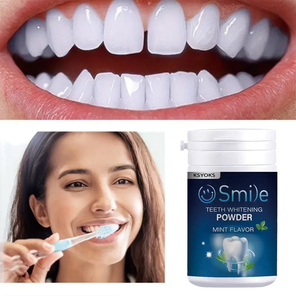 Tooth Powder Gently Cleanses Stains and Food Residues On the Surface of Teeth, Helping To Maintain Long-term Oral Cleanliness and Fresh Breath