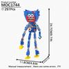  Monster Brick Room Music Stage Scene Cat Dragon Building Block Toy Game Bear Night Figure Birthday Gifts