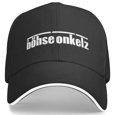 Bohse Onkellzz Groupe de Rock Chapeau Gollff Merch Mode Casquette de Papa Pour Unisexe Couvre-chef Quotidien Ajustement Réglable