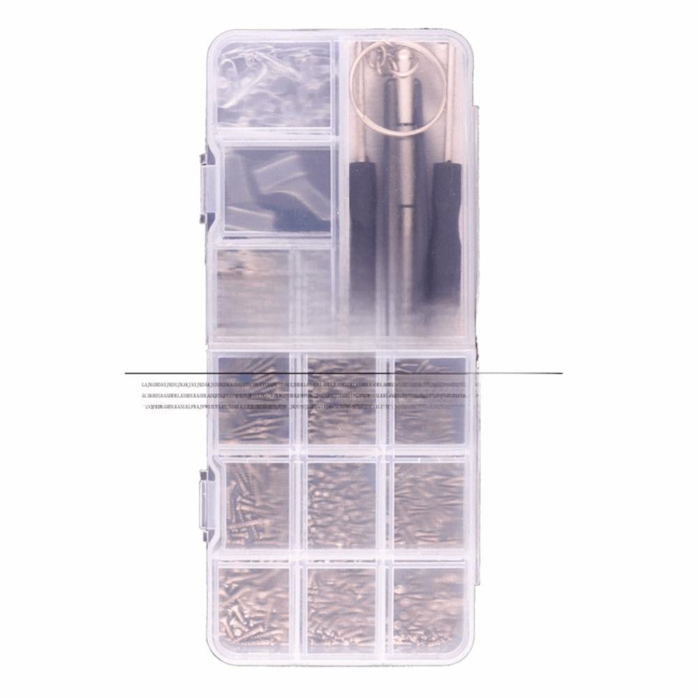 Assorted Screw Nut Eyeglasses Repairing Set Hand Held Hand Tool Sets  Nose Pad Replacement