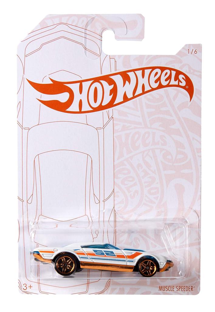 Hot Wheels 2020 Pearl and Chrome Muscle Speeder 1/6 - (White)