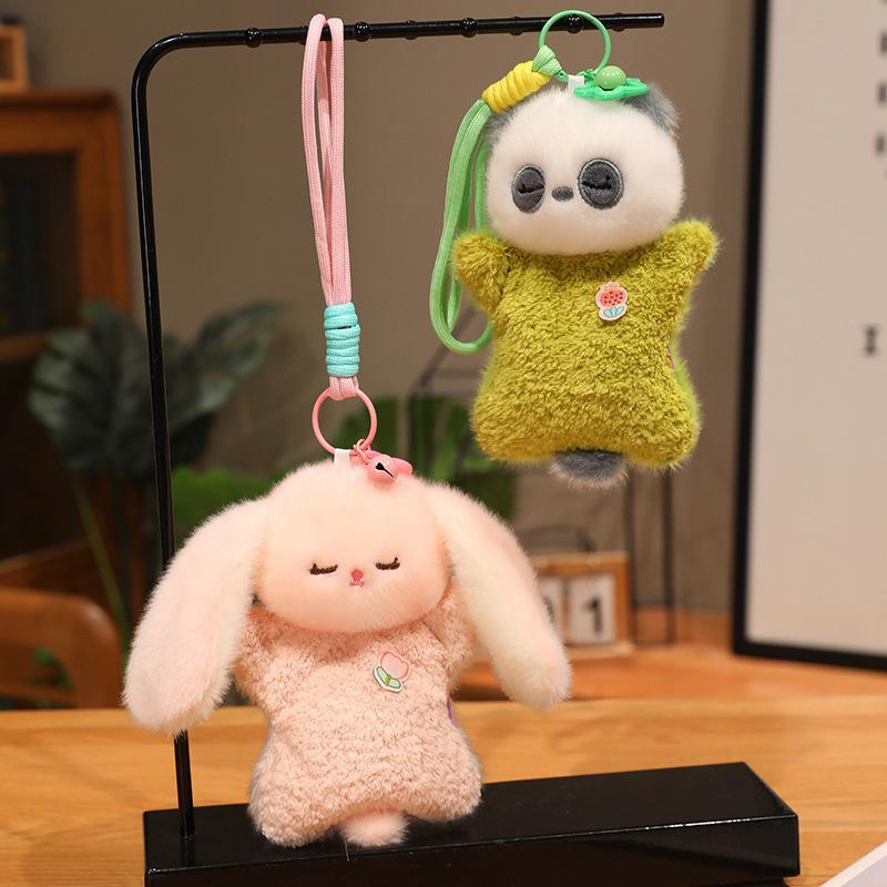 Adorable Capybara & Raccoon Plush Toy Charm