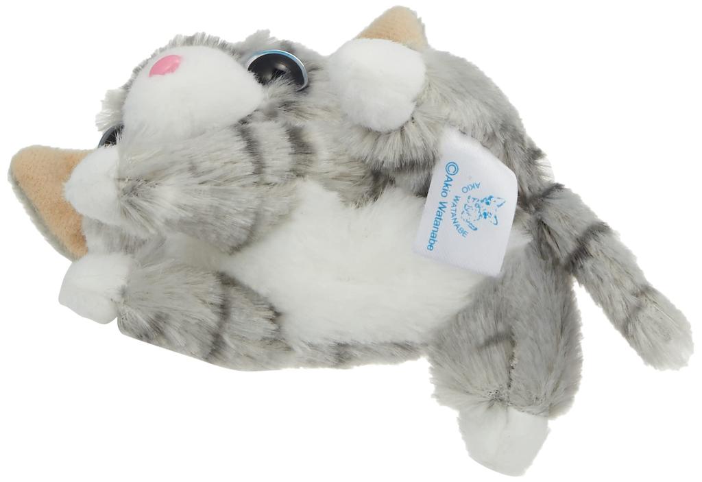 Naito Design Institute is Little Mascot Gray Cat Plush Approximately 8cm Long "Together good" Toy,