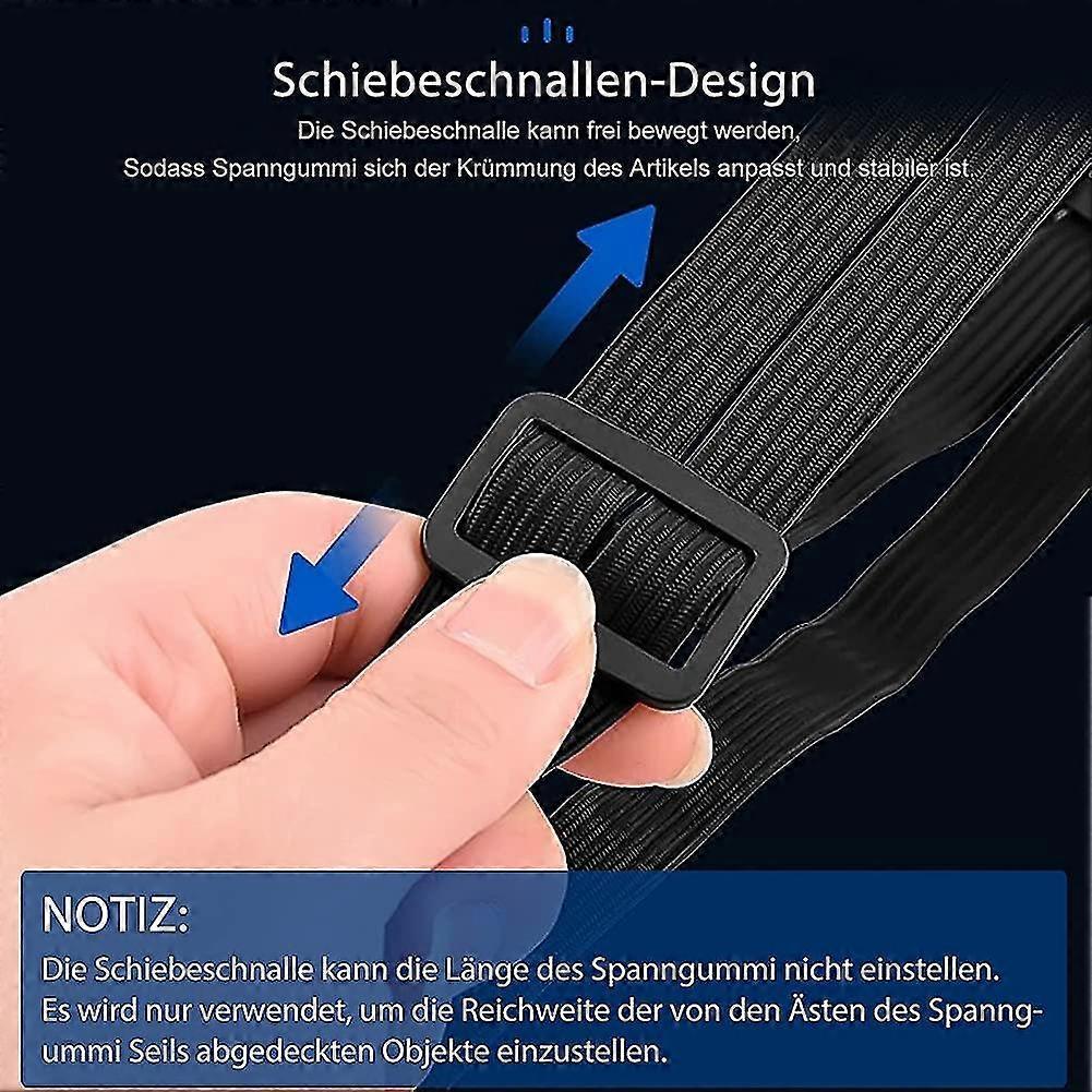 2 Pieces Of Luggage Tensioners, Expanders With Hooks, Tension Belts With Hooks Gift Y