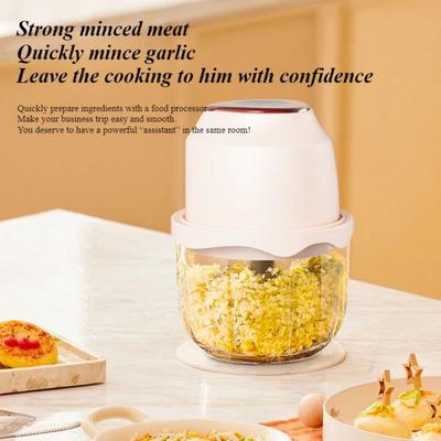350ml Fleischwolf Multifunktionaler Food Chopper Gemüseschredder Gemüseverarbeitung
