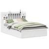VidaXL Bed Frames Without Mattress White 160x200 Cm Solid Pine Wood, Bed, Solid Wood Bed Frame, Bedroom Furniture At 3323489