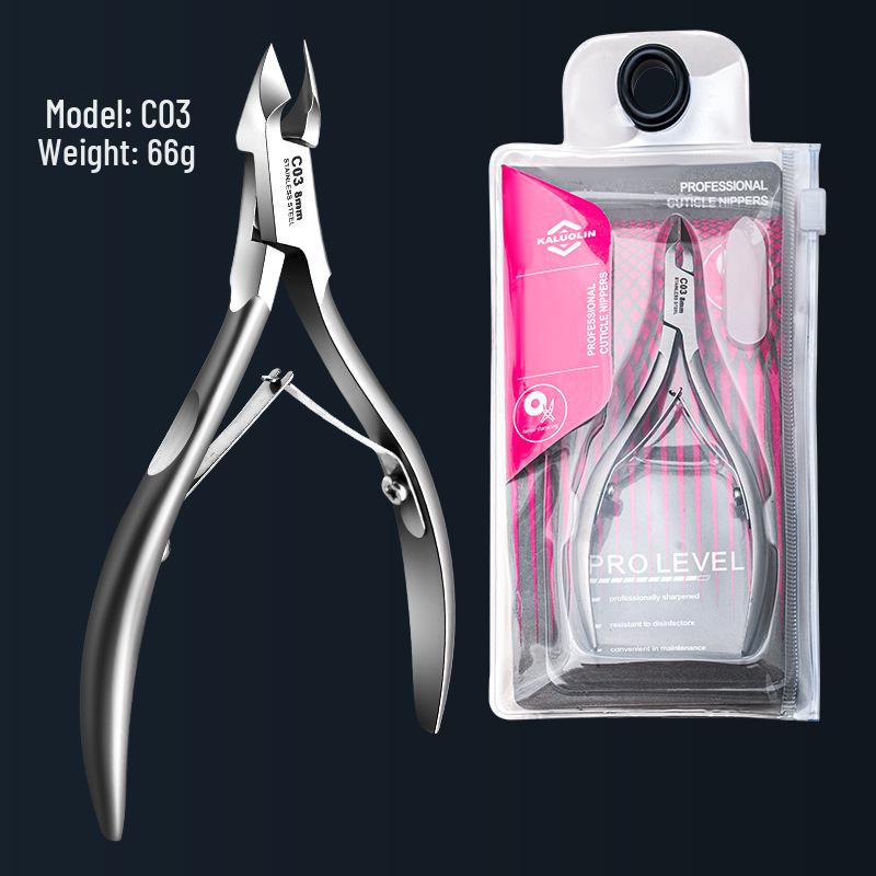 Stainless Steel Hawkbill Pliers for Ingrown Nails Pedicure Manicure - Special Tools for Dead Skin Removal and Nail Care.