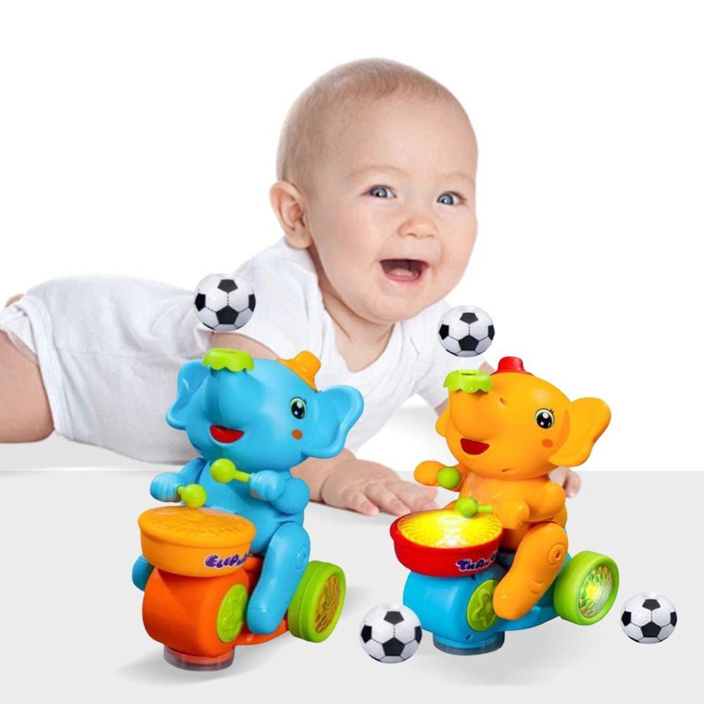 Sensory Activity Drumming Elephant Toy Blow Ball Kid Musical Toy  Parent Child