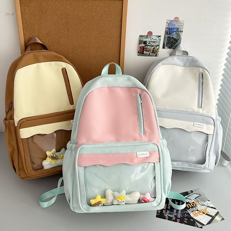 Cute Cartoon Backpack Student Schoolbag Girls Large Capacity Backpack
