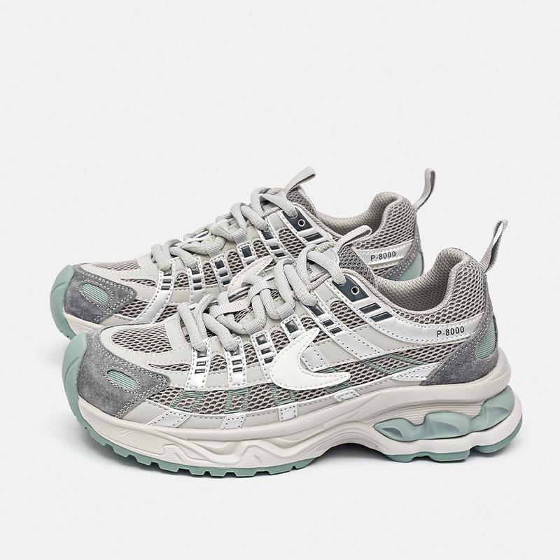 Dad Shoes Women's 2025 Autumn New Platform Forrest Gump Shoes Running Shoes Women's Mesh Paris Fan Energy Sneakers Women's