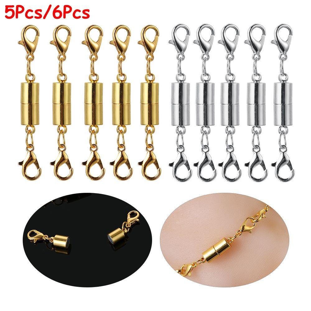 DIY New Jewelry Making Supplies Connector Hook Magnetic Clasps  Necklace Bracelet Connector Buckle
