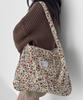 Atil Studio All-Season Oxford Graphic Shoulder Bag _ [Honey Floral]
