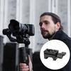 Aluminum Alloy Standard Quick Release Tube Clamp Feature 1/4 and 3/8 Threaded Holes for Various Use in Studios