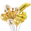 Gold Crown Balloon Set for First Birthday Party Decorations