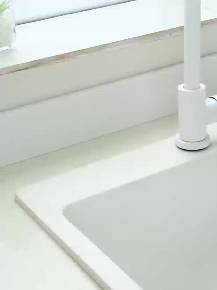 Stainless Steel Sponge and Scrub Holder - Kitchen Sink Organizer,Non-Food Contact Countertop Caddy for Dishwashing Accessories